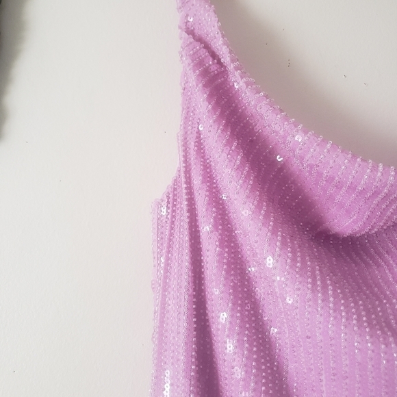 MISHA Collection Maxie Dress In Lilac - Picture 8 of 15